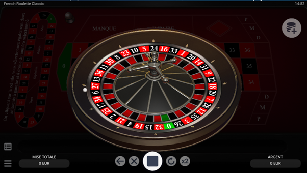 image de la live roulette